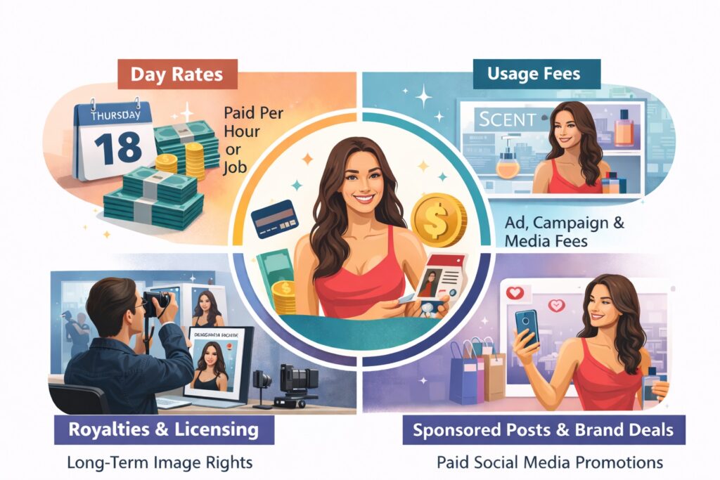 How Models Make Money